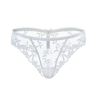 White Pearl Brazilian Brief - Bridal
