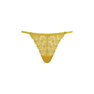 Mango Mint String Lingerie on a white background