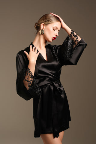 MALIZIA | SILK | Short Robe