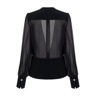 packshot blouse skirt back