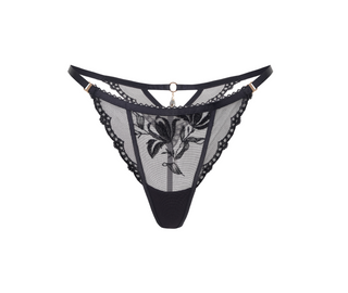black lace pantie