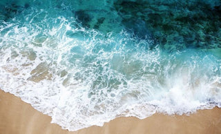 beach waves background